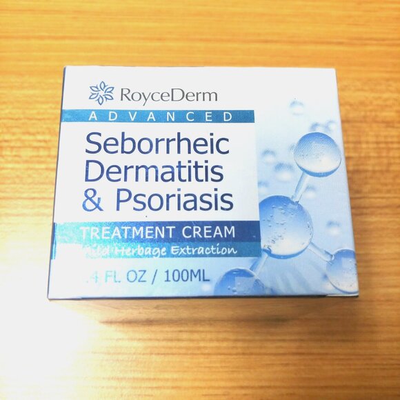 NEW RoyceDerm Seborrheic Dermatitis and Psoriasis Treatment Cream - Picture 1 of 4